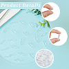 160Pcs Transparent Acrylic Beads TACR-SC0002-74-6