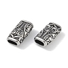 Tibetan Style 316 Surgical Stainless Steel Magnetic Clasps STAS-P362-11AS-2