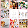  12Pcs 3 Styles Square Transparent Plastic Acrylic Minifigures Display Case AJEW-NB0005-74-6