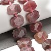 Natural Rose Quartz Beads Strands G-H078-B05-01-2