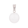 Natural Quartz Crystal Charms PW-WG74EB2-05-1