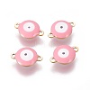 Ion Plating(IP) 304 Stainless Steel Enamel Links connectors LS-STAS-F206-02G-C09-1