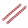 Spray Painted Iron Curb Chain Extender CH-T003-02-2