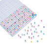 264Pcs 28 Styles Opaque & Transparent Acrylic Beads OACR-TA0004-78-3