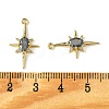 Brass Micro Pave Cubic Zirconia Pendants X-KK-M277-08G-01-3
