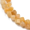 Natural Topaz Jade Beads Strands G-A257-A10-01-4