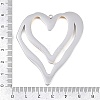 304 Stainless Steel Big Pendants X-STAS-H249-01GP-3