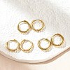 Ion Plating(IP) 304 Stainless Steel Hoop Earrings X-EJEW-P177-G-06-3