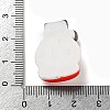 Christmas Opaque Resin Decoden Cabochons RESI-U006-04D-3