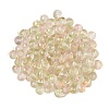 Frosted Baking Painted Glass Beads DGLA-N005-8mm-02-1