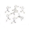 Silver Color Plated Alloy Letter Pendants LS-PALLOY-J718-01S-X-2