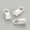 925 Sterling Silver Ends Caps STER-S002-28-1