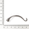 304 Stainless Steel Hook and S-Hook Clasps STAS-U006-02AS-3