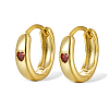 925 Sterling Silver Thick Hoop Earrings for Women UT4411-1-2