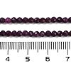 Natural Ruby Beads Strands G-P553-G01-02-6