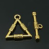Tibetan Style Alloy Toggle Clasps TIBE-EA9149Y-AG-FF-1