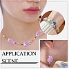40Pcs 8 Styles Handmade Porcelain Beads PORC-YW0001-80-6