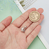 1Pc Rhodium Plated 925 Sterling Silver Enhancer Shortener Bails STER-PH0001-92-3