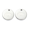 Non-Tarnish 304 Stainless Steel Charms STAS-P280-11P-1