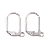 Tarnish Resistant 304 Stainless Steel Leverback Earring Findings LS-STAS-E007-6-1