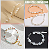3000Pcs 5 Colors Brass Crimp Beads KK-SP0001-86-6