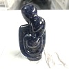 Natural Sodalite Carved Healing Couple Figurines PW-WG76783-02-1