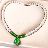 Natural Freshwater Pearl Beaded Necklaces for Women WGE4EAE-31-1