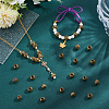 44Pcs 11 Styles Tibetan Style Alloy European Beads FIND-GA0008-32-4