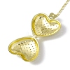 Heart Loose Tea Infuser AJEW-G045-01G-4