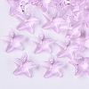 Transparent Glass Charms GLAA-N033-01M-1