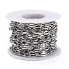 Tarnish Resistant 304 Stainless Steel Cable Chains CHS-D033-01P-3