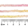 Transparent Painted Glass Beads Strands DGLA-A034-T1mm-A07-3