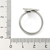 304 Stainless Steel Cuff Rings Components LS-X-STAS-K279-02E-P-3
