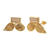 304 Stainless Steel Stud Earrings EJEW-P316-18G-1