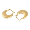 Ion Plating(IP) 304 Stainless Steel Hoop Earring EJEW-C103-02G-2