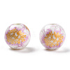 Handmade Printed Porcelain Beads LS-X-PORC-Q199-8mm-02-3