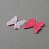 Butterfly Shape Cloth Sew on Patches Applique DIY-WH0032-89B-2