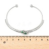 Aloy Rhinestone Cuff Bangles LS-BJEW-H206-03P-3