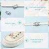 Alloy & Resin Shoelace Charms FIND-CP0002-94A-5