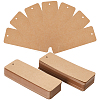 150Pcs Paper Blank Bookmarks AJEW-SP0001-24A-1
