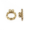 Tibetan Style Alloy Toggle Clasps LS-GLF10797Y-1