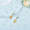 200Pcs 304 Stainless Steel Earring Hooks STAS-UN0058-59G-2