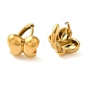 Real 18K Gold Plated 304 Stainless Stee Hoop Earrings LS-EJEW-U009-02G-06-2