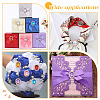 64Pcs 8 Colors Rectangle Octagon Sew on Rhinestone RGLA-AR0001-04-5
