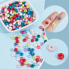 500Pcs Opaque Acrylic Beads OACR-PA0001-97-7