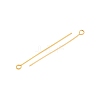 Ion Plating(IP) 304 Stainless Steel Eye Pins STAS-I320-B11-G-2