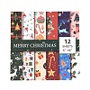 Christmas Pattern Scrapbooking Paper Pads Set STIC-C010-34C-3