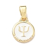 Brass Enamel Pendants KK-CBA3F25-01A-G-2