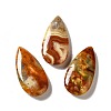 Natural Crazy Agate Pendants G-F731-04D-1