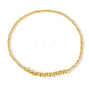 Bohemia Brass Round Beaded Stretch Bracelets TK0566-29-1